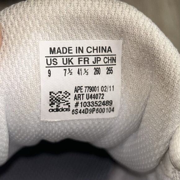 Adidas U44072 Women's US Size 9 Climacool White Silver Running Sneaker Shoes - Picture 11 of 12